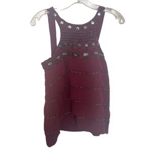 Pinko Top Burgundy